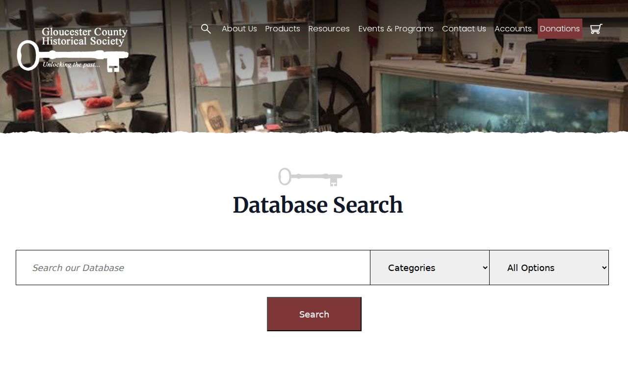 Deptford city directory database search at GCHS