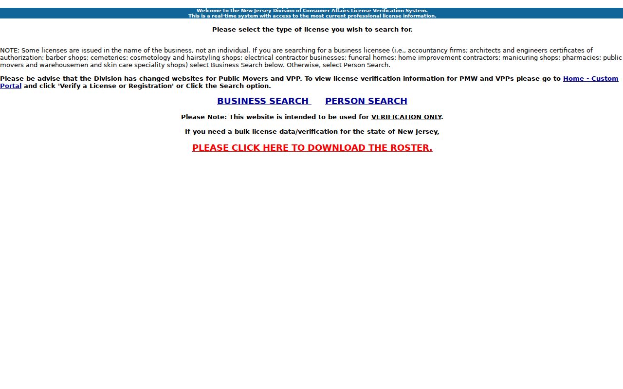 Deptford residents directory New Jersey license verification options