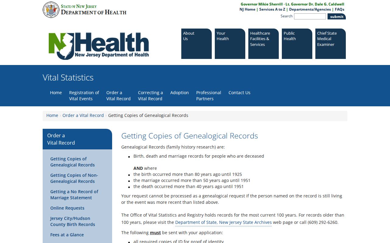 Deptford resident lookup genealogical vital-record access